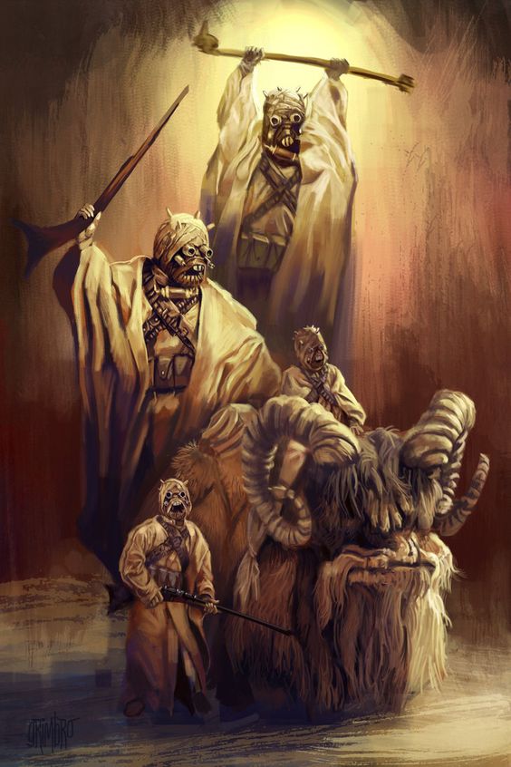 Tusken Raiders Art